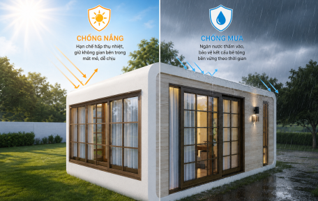 Nhà Bê Tông Đúc Sẵn Có Chống Thấm, Cách Nhiệt Tốt Không?
